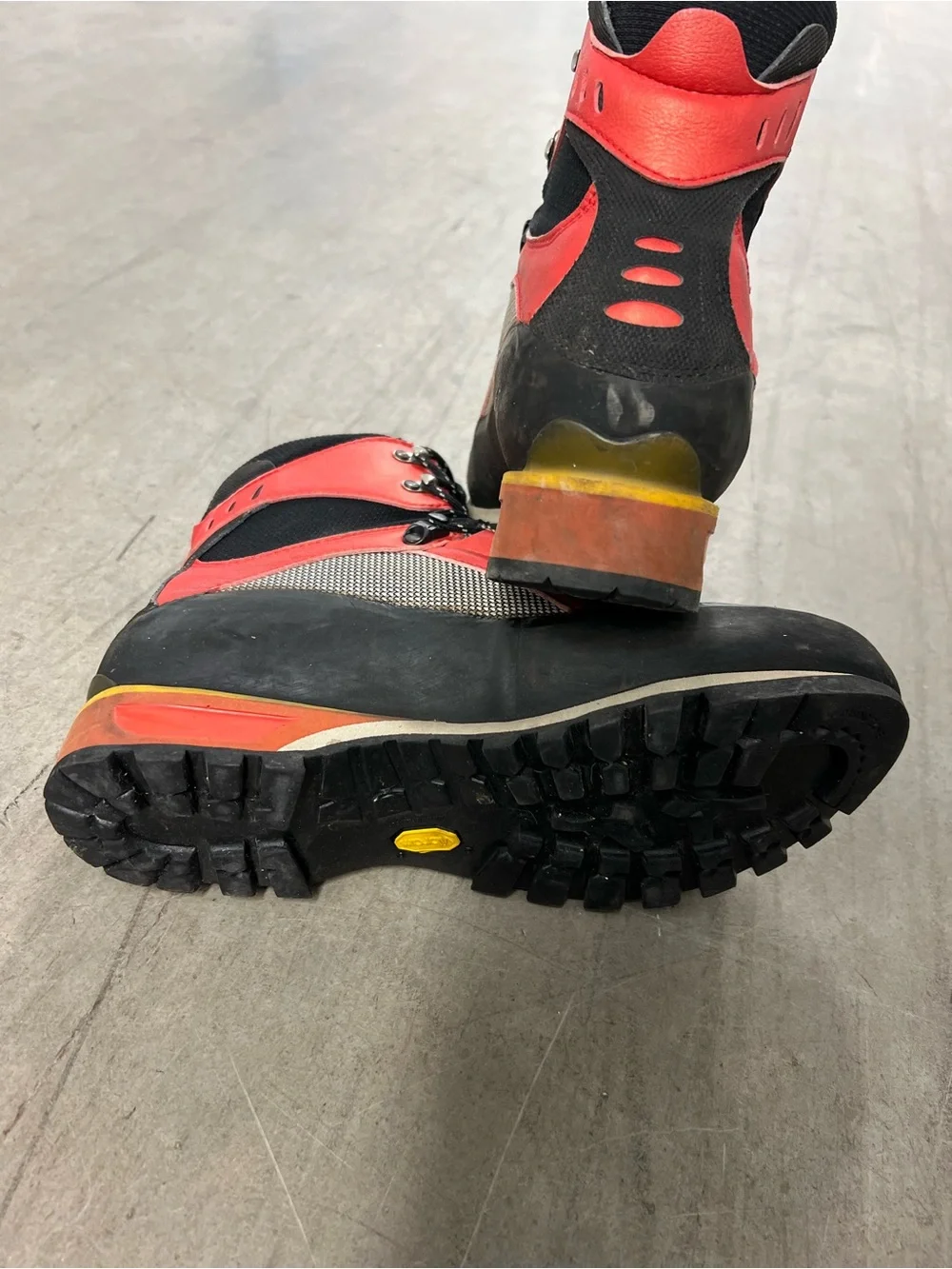 La Sportiva Red and Black Men’s Hiking Boots size 43